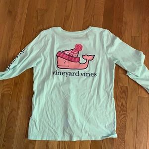 Vineyard vines winter long sleeve tshirt
